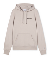 Felpa con Cappuccio e Logo Ricamato Icons - Grigio Melange