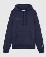 Felpa con Cappuccio e Tasca a Marsupio - Blu Navy