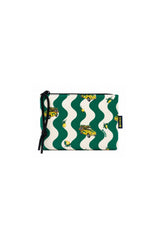 Pochette Beauty In Neoprene Fantasia - Verde