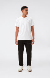 Pantaloni con Fondo Dritto e Interno Garzato - Nero