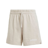 Short Essentials Linear French Terry - Beige / Bianco