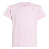 T-shirt Essentials Junior - Rosa / Bianco