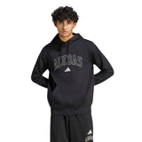 Felpa con Cappuccio Script College Graphic - Nero