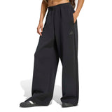 Pantaloni Soft Lux a Gamba Dritta - Nero