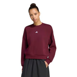 Felpa Essentials Small Logo Feelcozy - Rosso