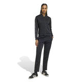 Tuta 3-Stripes Leopard Print - Nero