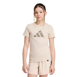 T-shirt Animal Print Graphic Ragazze - Beige