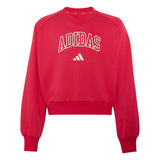 Felpa Collegiate Typography Scollo a V Junior - Rosa