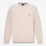 Maglione Girocollo in Lana - Light Oatmeal Heather