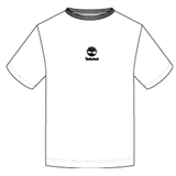 T-Shirt con Stampa Stack Logo a Manica Corta - White