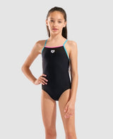 Costume Intero Lightdrop Back - Nero/Eyeblush