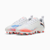 Scarpe da calcio FUTURE 8 PLAY FG/AG per ragazzi - Bianco