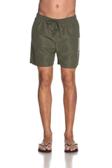 Costume Boxer Intense Power Medium Drawstring - Brush Green