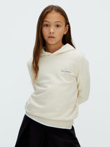 Felpa con Cappuccio Logo - Whitecap Gray