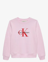 Felpa Monogram Terry CN - Rosa Perla