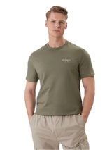 T-Shirt Monogram Cotone - Dusty Olive