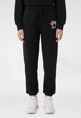 Pantaloni con Polsini Elastici - Nero