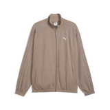 Giacca sportiva con zip PUMA Class dal taglio morbido da uomo - Grigio Topo