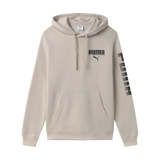 Felpa Essentials Graphic Hoodie Fleece - Grigio Nebbia