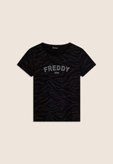 T-Shirt Stampata con Logo 1976