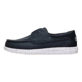 Sneakers Wally Cru Stretch Canvas - Nero / Bianco