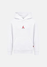 Felpa Brooklyn Fleece con Cappuccio - Bianco