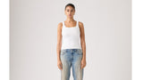 Canotta Essential Rib - Bianco