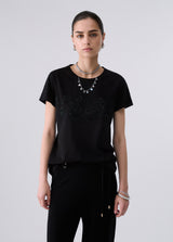 T-Shirt - Nero fantasia