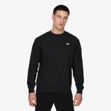 Felpa Sport Essentials French Terry Crew Uomo - Nero