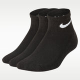 Calze Basics Corte Junior (3 paia) - Nero