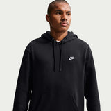 Felpa Club Pullover con Cappuccio - Nero