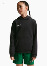 Felpa Park 26 Fleece con Cappuccio Junior - Nero
