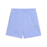 ESS Script High-waist Shorts 5" - Intense Lavender