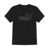 ESS Rhinestone TEE G - Nero