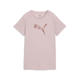 T-shirt Essentials Sequins da donna - Rosa Nebbia