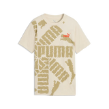 T-shirt con logo Essentials+ Lab per ragazzi - Bianco Neve