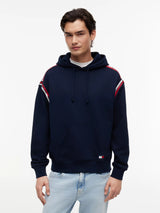 Felpa Monogram Hooded - Dark Night Navy