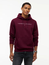 Felpa Regular Linear Logo - Calypso Berry