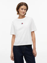 T-Shirt Boxy Badge - Ecru