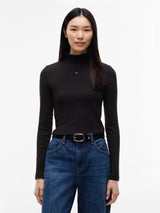 T-Shirt Essential Mock - Black