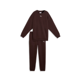 Tuta Loungewear oversize da ragazza - Marrone Cioccolato