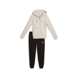 Tuta Hooded Sweat Suit Full-Zip Fleece - Grigio Nebbia
