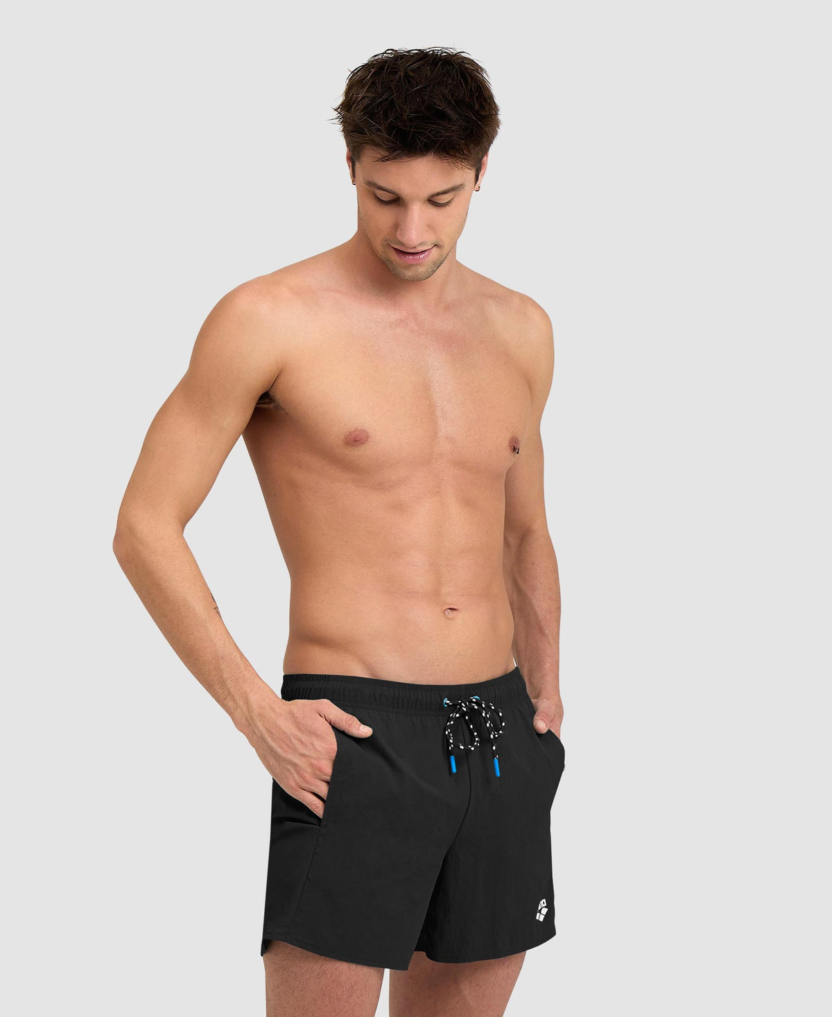 Costume Boxer Arena Pro File Nero/Bianco - fronte
