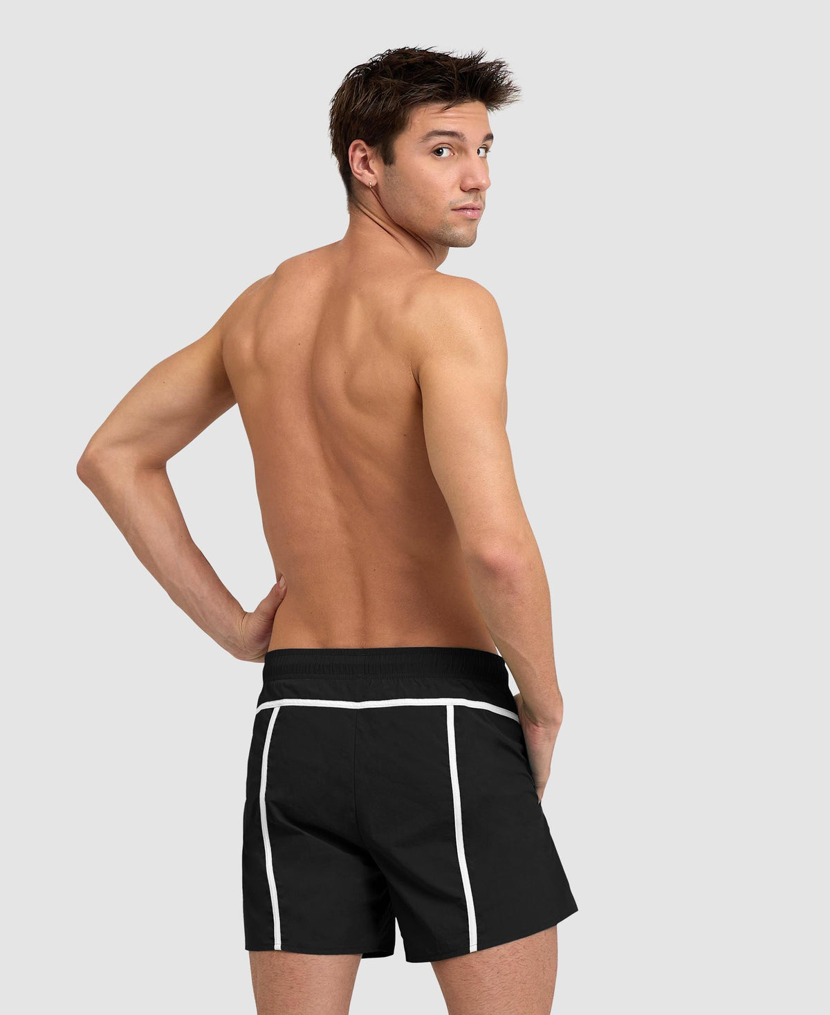 Costume Boxer Arena Pro File Nero/Bianco - vista 2