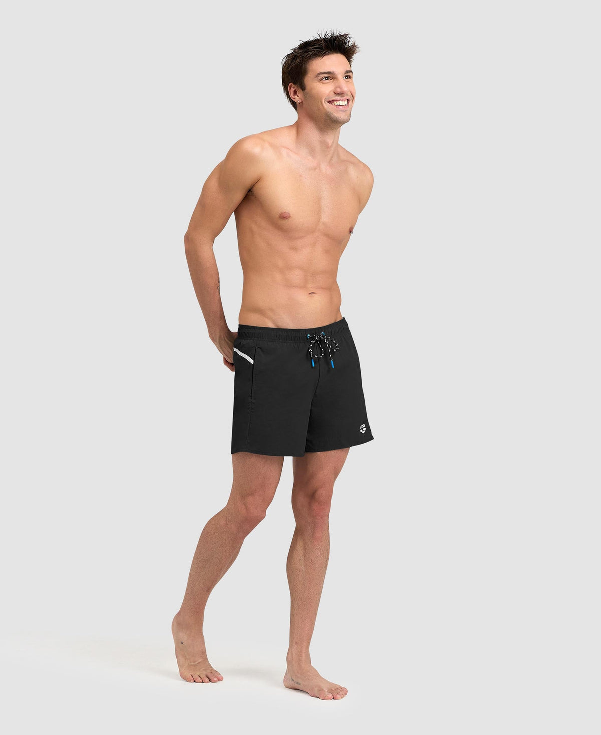 Costume Boxer Arena Pro File Nero/Bianco - vista 3