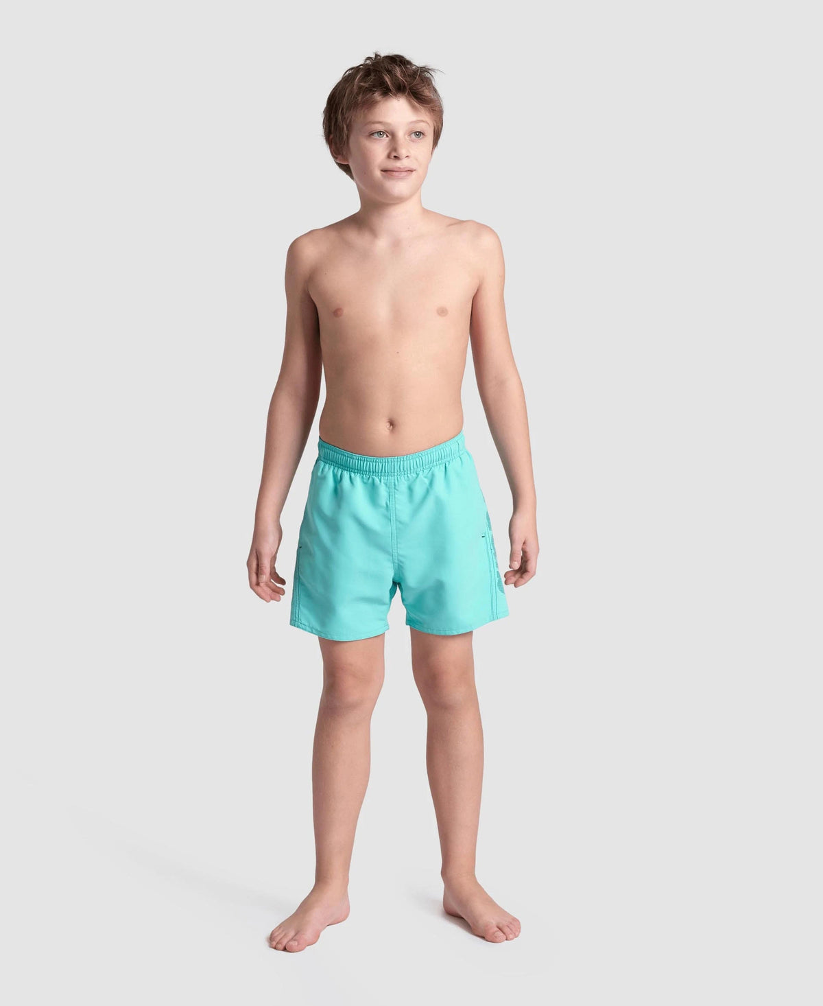 Costume Boxer Arena Fundamentals Acqua/Blu Navy - vista 3