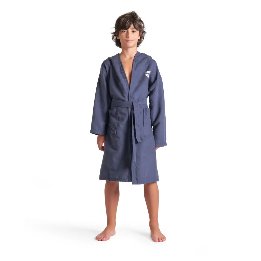 Accappatoio Arena Zeal Blu Navy/Bianco - vista 2