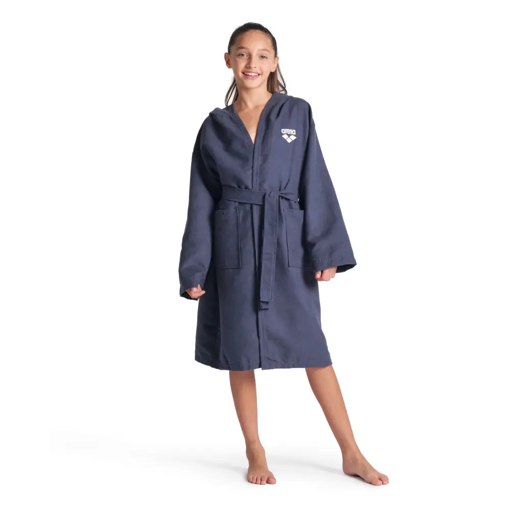 Accappatoio Arena Zeal Blu Navy/Bianco - vista 3