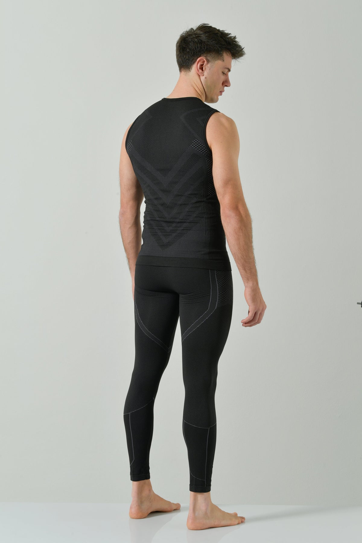 Risalti Pantalone Termico Uomo Leggings Energy - Antracite