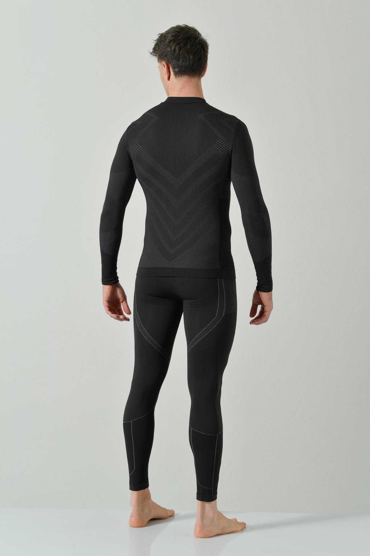 Risalti Maglia Termica Uomo Collo Alto Energy - Antracite